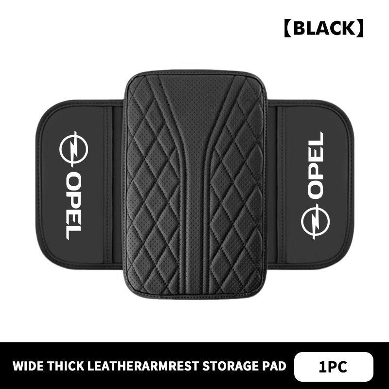 AAHE1 Car Armrest Box Cover Holder Storage Heightening Pad Cushion For Opel Insignia Corsa Grandland Antara Zafira Mokka Ampera