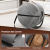 Felt Cloth Hat Box for Women Men Large Capacity Cowboy Hat Box New Wide Brim Hat Case  for Travel