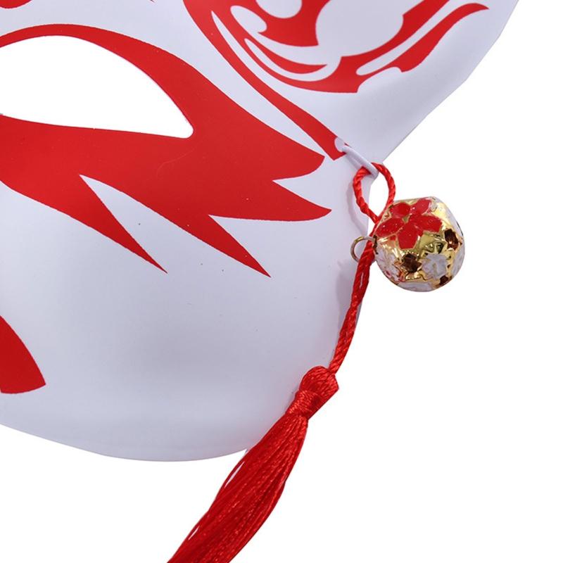 Exquisite Fox Mask Anime Half Face for Cat Mask Halloween Party Mask Halloween Christmas Masquerade Cosplay Props for Un