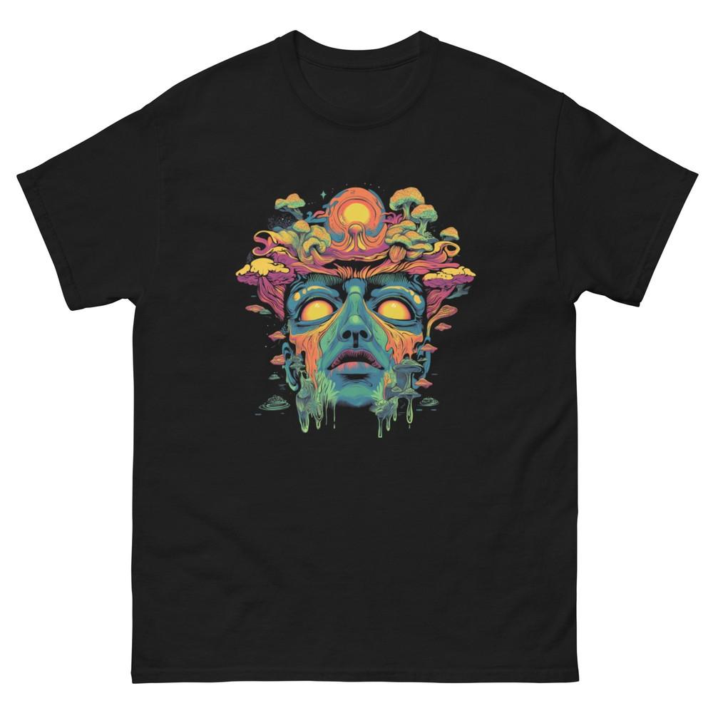 

Unisex Psychedelic Tee | Gyspy Woman | Trippy | Colorful Custom Print T-shirt 4XL
