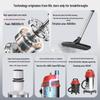 High-Power Industrial & Household Vacuum Cleaner with Strong Suction