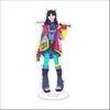 16CM Anime Cyberpunk Cosplay Acryl-Ständer Ornamente David Martinez Rebecca Figur Ständer Halloween Geschenke
