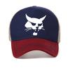 Bobcat Head Anime Cartoon Baseball Cap Men Women Mesh Trucker Caps Casual Adjustable Sun Sports Hat