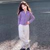 Moonkids Girls' 2026 Autumn Casual Sportswear Set