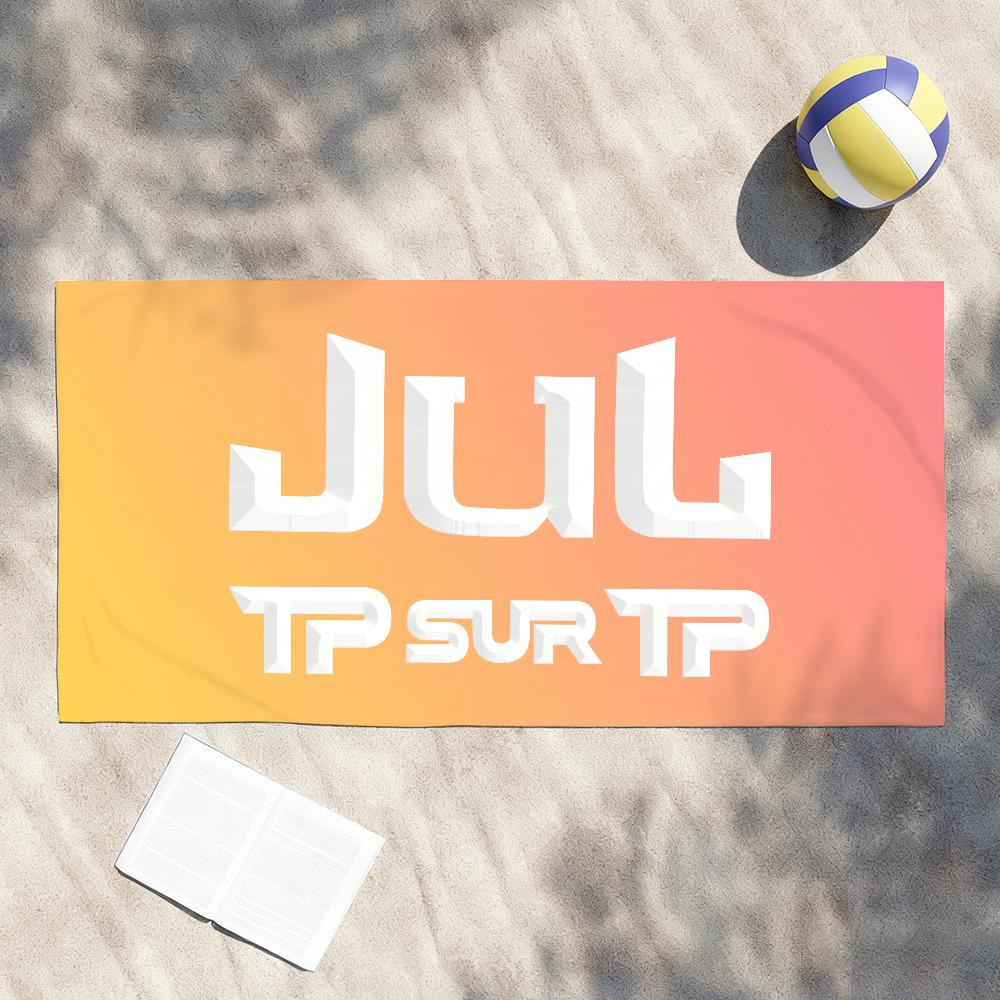 Klassische Singer J-JuL Tp Sur Tp Musik Handtuch Dusche Sauna Reise Spa Schnelltrocknend Fitnessstudio Zubehör Weiche Große Strandtücher