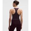 Lululemon Swiftly Tech Cropped Round Neck Racerback Tank Top 2.0  Sparkle Black Plum Rainbow Lurex