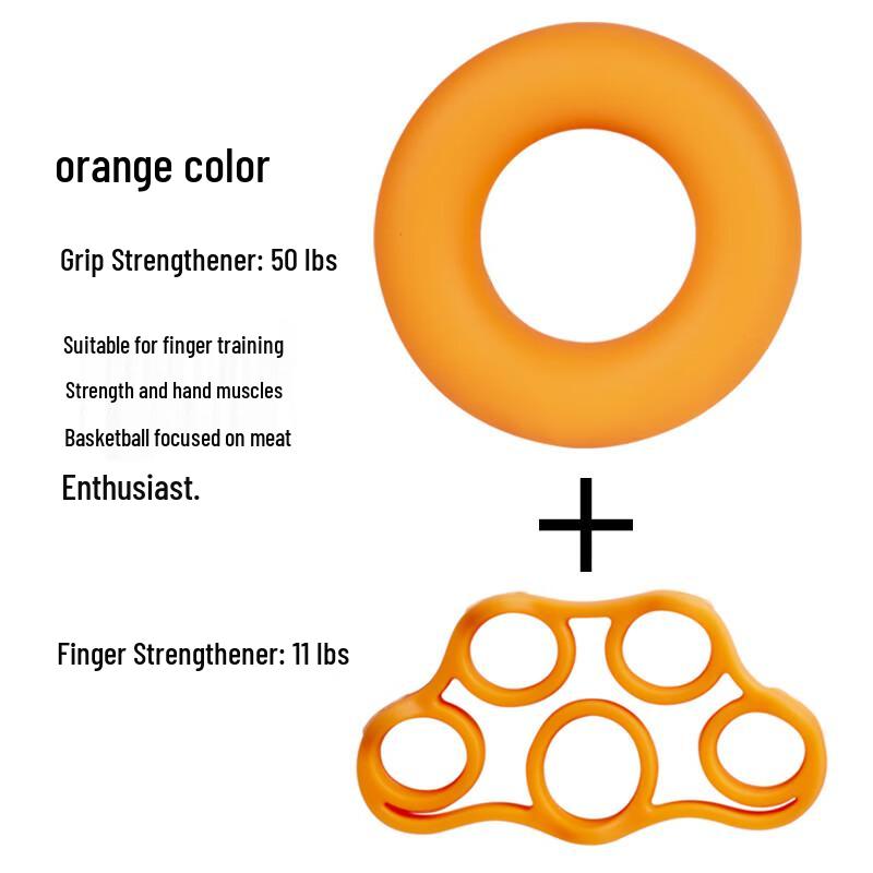 Hand Grip & Finger Strengthener Set