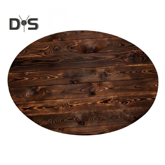 

Круглая скатерть 47,24 дюйма, моющаяся скатерть с эластичным краем, 3D, устойчивая к пятнам, для кухни, сада, улицы J