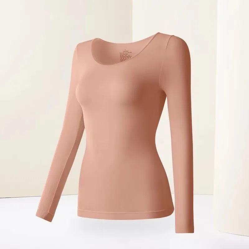 Hyaluronic Acid Thermal Long-Sleeve Trousers: High-Elastic, Skin-Care Base Layer for Women