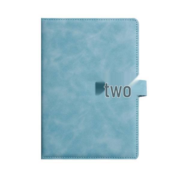 Premium Soft Leather Buckle Diary – Business Office Gift Set with Logo Imprint