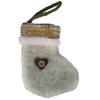 Christmas Decoration, Shoe Pendant, Made of Fabric, 14 Cm, Green