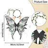 Fairy Wings Adult Kids Decoration Elf Wreath Headdress Props Butterfly Costumes