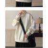 Autumn and Winter Thick Sweaters for Men Korean Style Trendy Loose Japanese Sweaters Winter Ins Hong Kong Style Lazy Sweater Jacket
