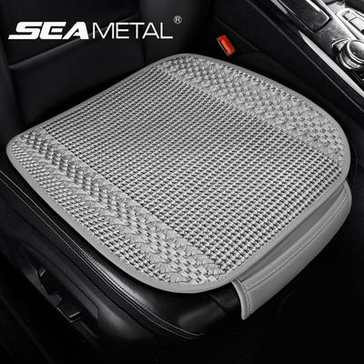 Almofada Respirável de Seda Gelo para Capas de Assento de Carro Serve para a Maioria dos Carros Almofada Fresca para Assentos de Verão