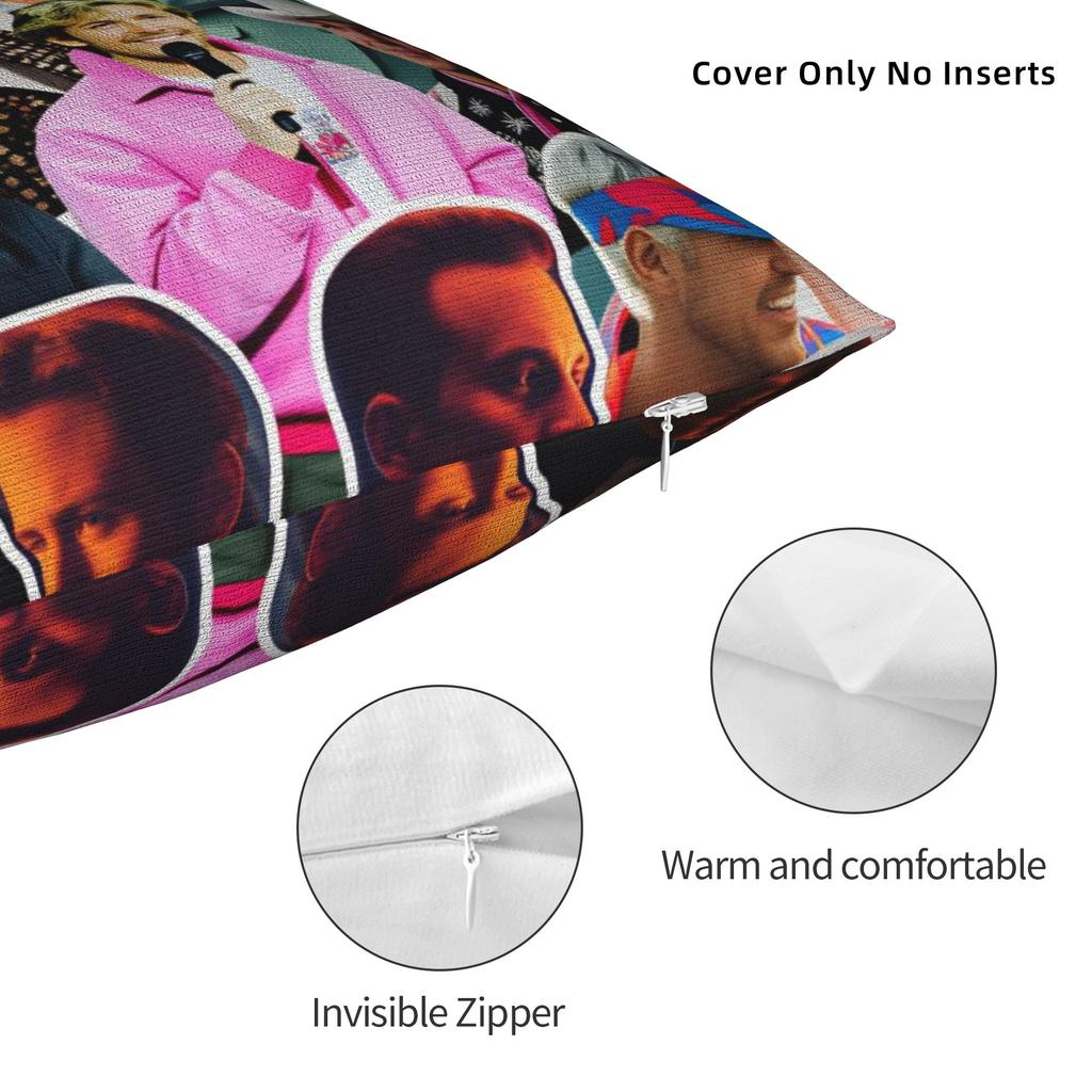 Kussensloop Ryan Gosling Collage Grappige Kussensloop Voor Bank Slaapkamer Huisdecoratie Kussenslopen