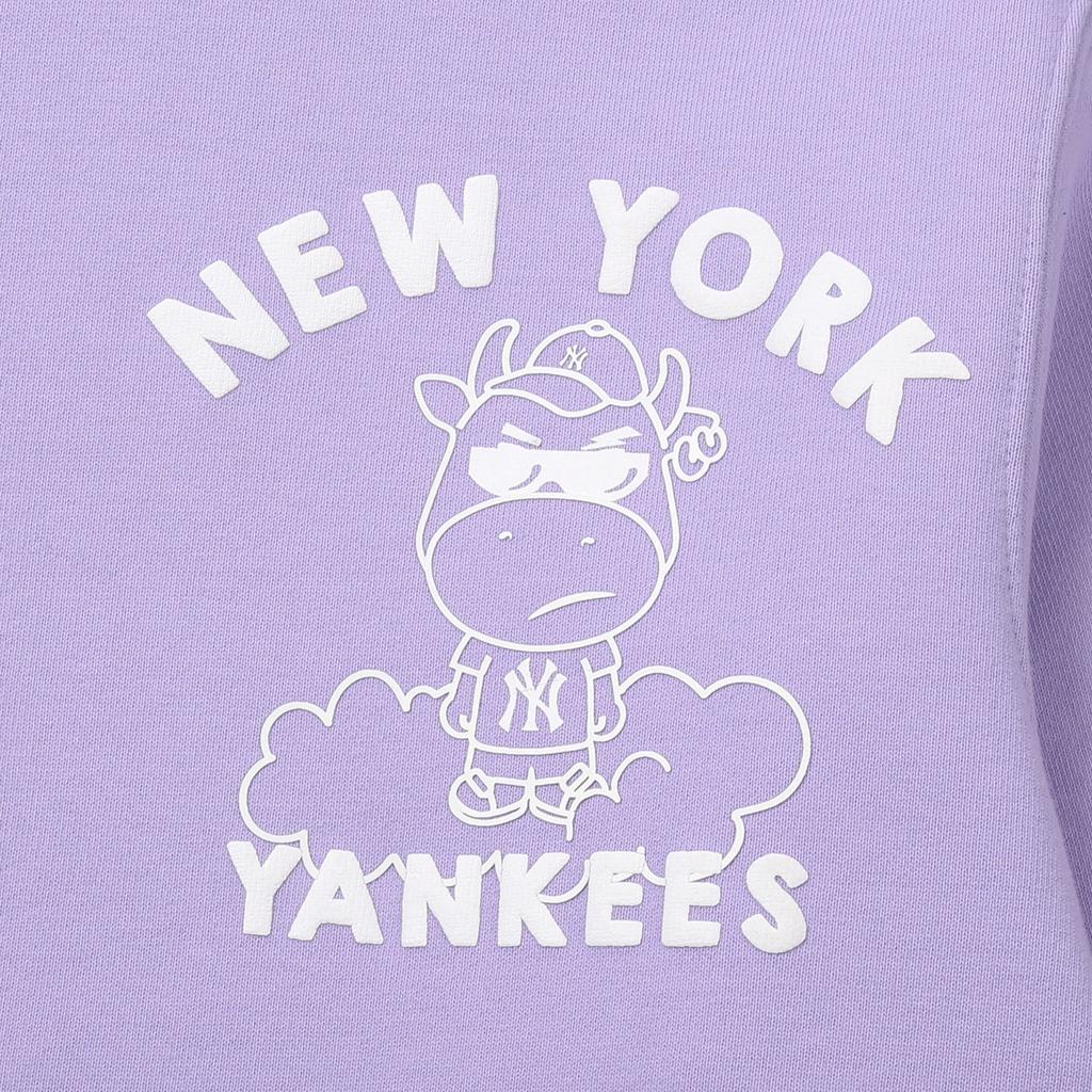 MLB Felpe Cash Cow Unisex Girocollo Viola Vestibilità Regolare Media 31MTC1111-50V