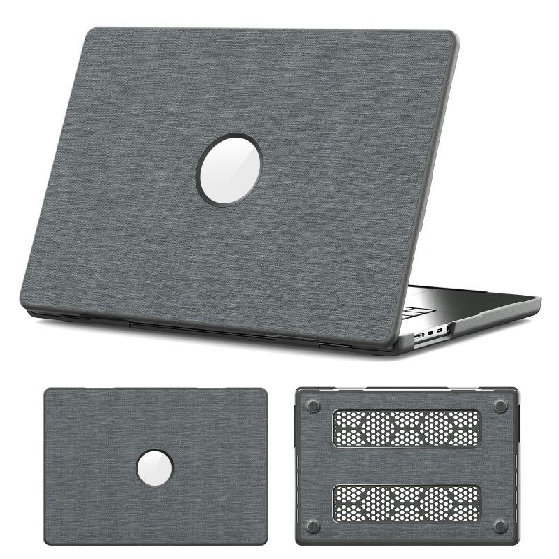 MacBook Pro 16 Air 15 13,6 13-Zoll Laptop-Hülle mit Belüftungslöchern Stoßfeste Stoffabdeckung M1 M2 M3 M4 Modelle