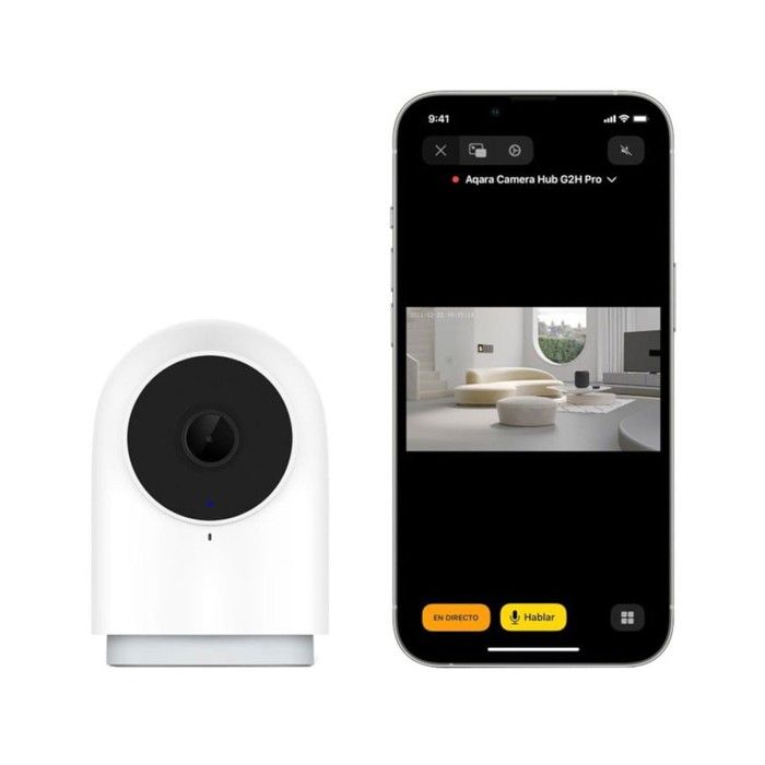 Überwachungskamera - AQARA - G2H Pro - Weiß - Kompatibel mit Apple HomeKit - ZigBee 3.0 Hub