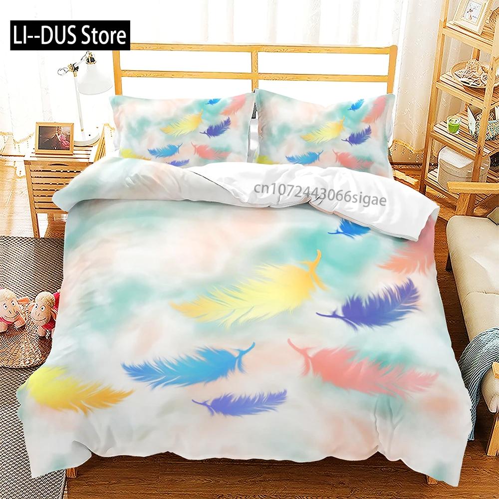 

Rainbow Gradient Bedding Set Gradient Colors Duvet Cover with Pillowcases Single Twin Full Queen King Girl Kids Quilt Cover EU Double(200*200cm)3pcs