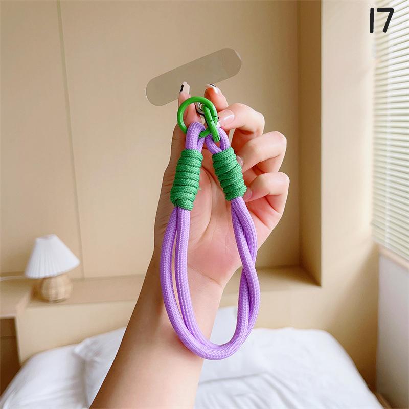 Wrist Strap For Phone Charm Luxury Cell Accessories With Patch Key Lanyards Exquisite Bracelet Telephone Jewelry Rope Keychain