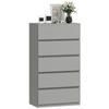 Chest Of Drawers 5 Drawer Storage Cabinets Modern Dresser Storage Drawer Unit For Bedroom