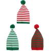 Christmas Knitted Hat Adult Kids Soft Santa Beanie Santa Hat New Year Party Kids Gift Christmas Decoration for Women