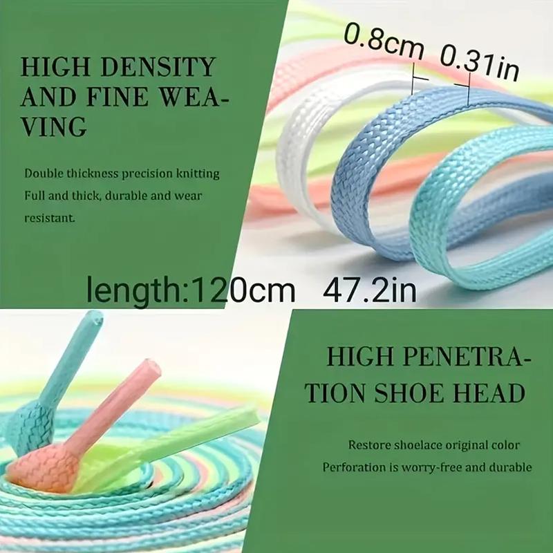 Night Luminous Shoelaces Flat Luminous Shoelaces