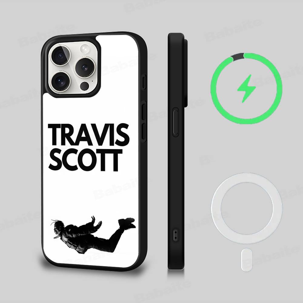 Luksusowe Etui Travis Scott Cactus Jack Na Telefon Dla IPhone 17 16 15 14 13 12 11 Pro Max Plus Dla Magsafe Magnetyczna Obudowa