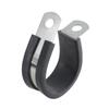Pack of 176 Cable Clamps Assortment Set Rubber Insulated & Steel Cable Clamps Electrical Wiring Clamp for Automotive Use