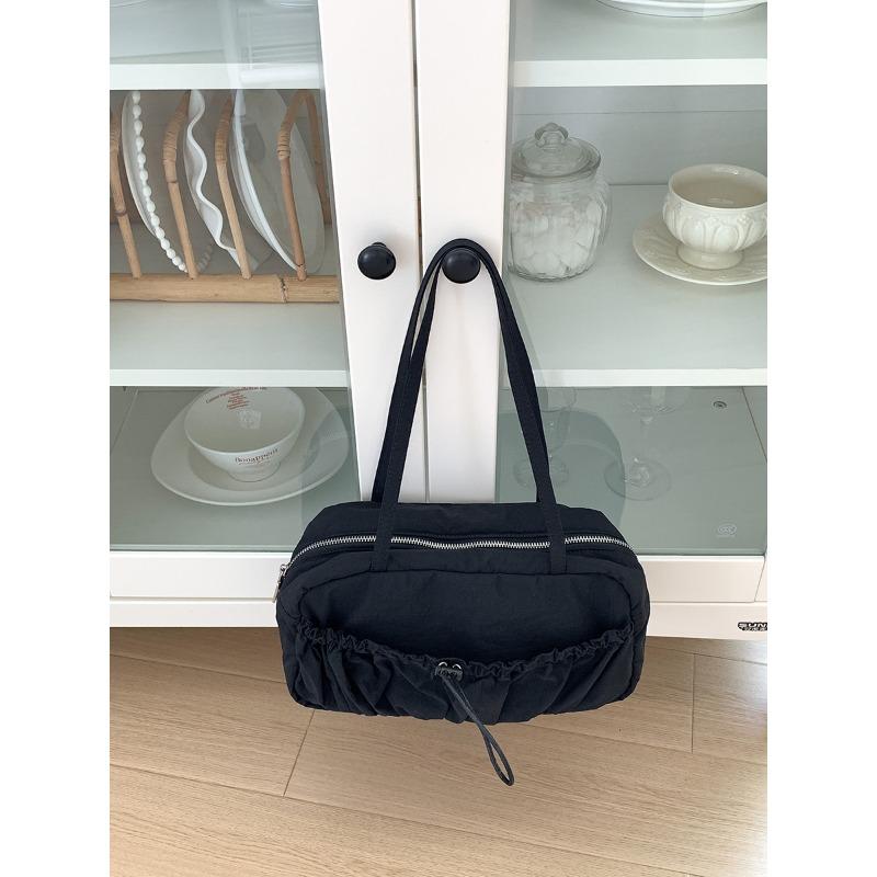 Folded underarm bag niche new shoulder bag women's casual large-capacity nylon commuter bag women