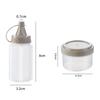 4pcs Plastic Sauce Squeeze Bottle Mini Seasoning Box Salad Dressing Containers Outdoor Portable Barbecue Spice Jar Kitchen Tool