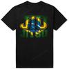 Unisex TShirts Brand Clothing Summer Cotton Unisex Tshirt Flag Bjj Tee Brazilian Jiu Jitsu Slim Fit Tee Shirt For Male Tee Euro Size