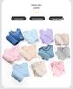 Velvet Warm Underwear Set for Junior High Teens - Half-High Collar Top & Pants