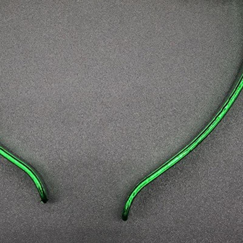 Weihnachts-LED-Glühbirnen-Stirnband Leuchtet im Dunkeln Partyzubehör Leuchtende Kopfbedeckung Haarschmuck für Frauen Mädchen