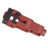 Door Latch Mortise Tool Aluminum Alloy Clean Accurate Cutting Door Latch Chiseling Tool for Thickness 1 3 4in to 1 3 8in