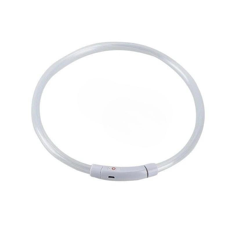 LED-Hundehalsband, leuchtendes USB-Hundehalsband für Katzen, 3 Modi, LED-Licht, leuchtendes Verlustpräventions-LED-Halsband für Hunde, Haustier-Hundezubehör