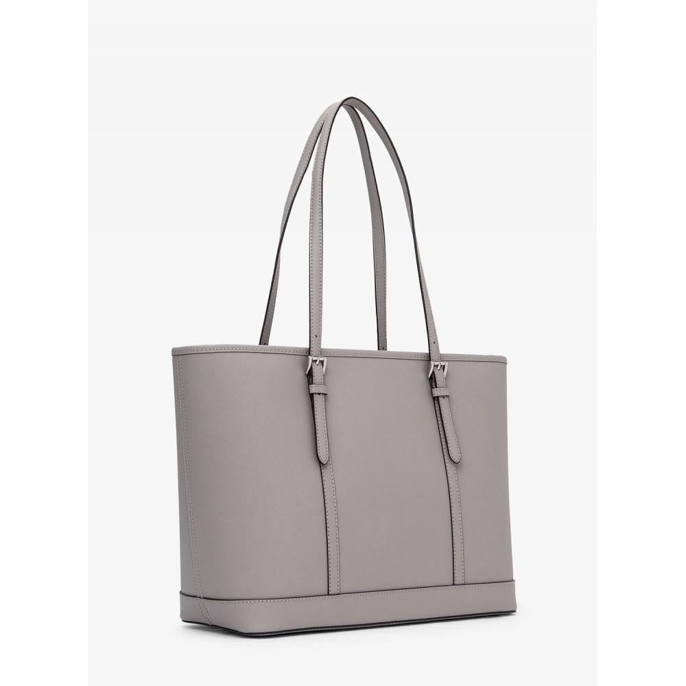 jet set saffiano travel tote bag pearl gray Gallantry | Women's XL Dark Grey Introducing the Jet Set Item Ew Tz Tote Jet Set Large travel large