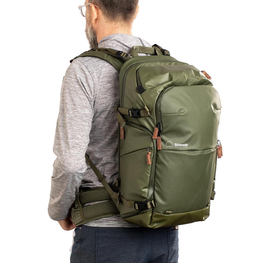 Shimoda Explore V2 Camera Backpack Starter Kit Core Unit and Camera Army Size 30 (Includes Inner) Green,