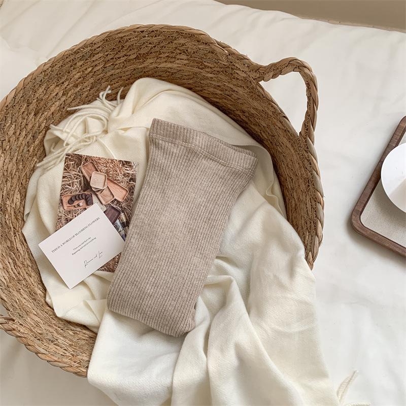 Wool Socks Simple Vertical Stripes Slimming Pantyhose Warm Wool Leggings