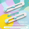 Paper Cutter Circle Corner Cut line cut Mini Press Hand Plastic Rotary Students Hand Table Cutting Paper Cutter Craft Projects