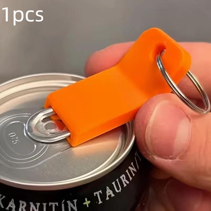 Apribischi per Lattine di Soda, Rimuovi Coperchi per Lattine di Bevande Portatile, Apribottiglie Sicuro per Lattine di Soda, Birra, Bevande Energetiche 1/5Pz