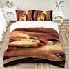 Wildly Expressive Faces Printed 3pcs Bedding Set Soft Microfiber 1 Duvet Cover And 2 Pillowcases Home Bedroom Decor Xmas Gift K1802