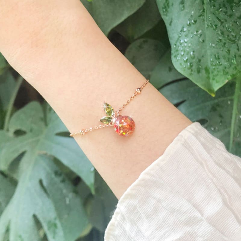 

luvinball Jeju Tangerine Snowball Bracelet One