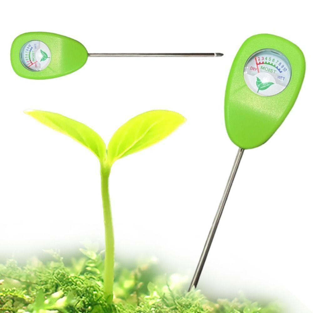 Dry Wet Monitoring Plant Moisture Tester No Battery Hygrometer Dial  Gardening Tool
