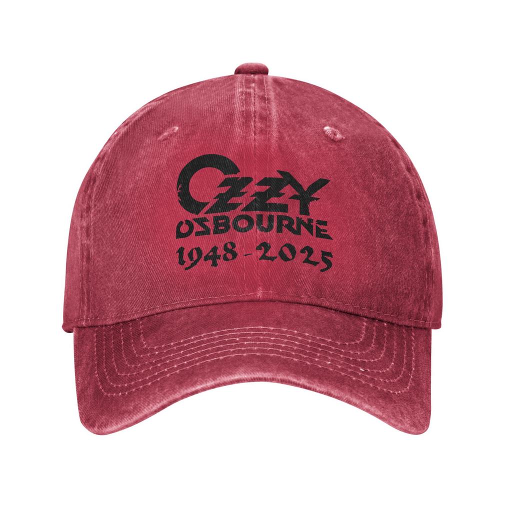 Ozzy Osbourne Rock in Peace Baseballpet Outfits Voor Unisex Verstelbare Trucker Caps