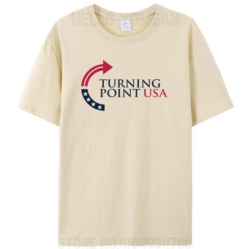 This Is The Turning Point USA TPUSA Freedom Charlie Women Men's 100% Cotton T-Shirt Casual Tees Shirts Tops