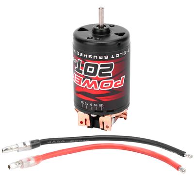 Motore Brushed RC 550 3Solt 20T Cambiabile Spazzola di Carbone per Veicolo RC OffRoad 110 112