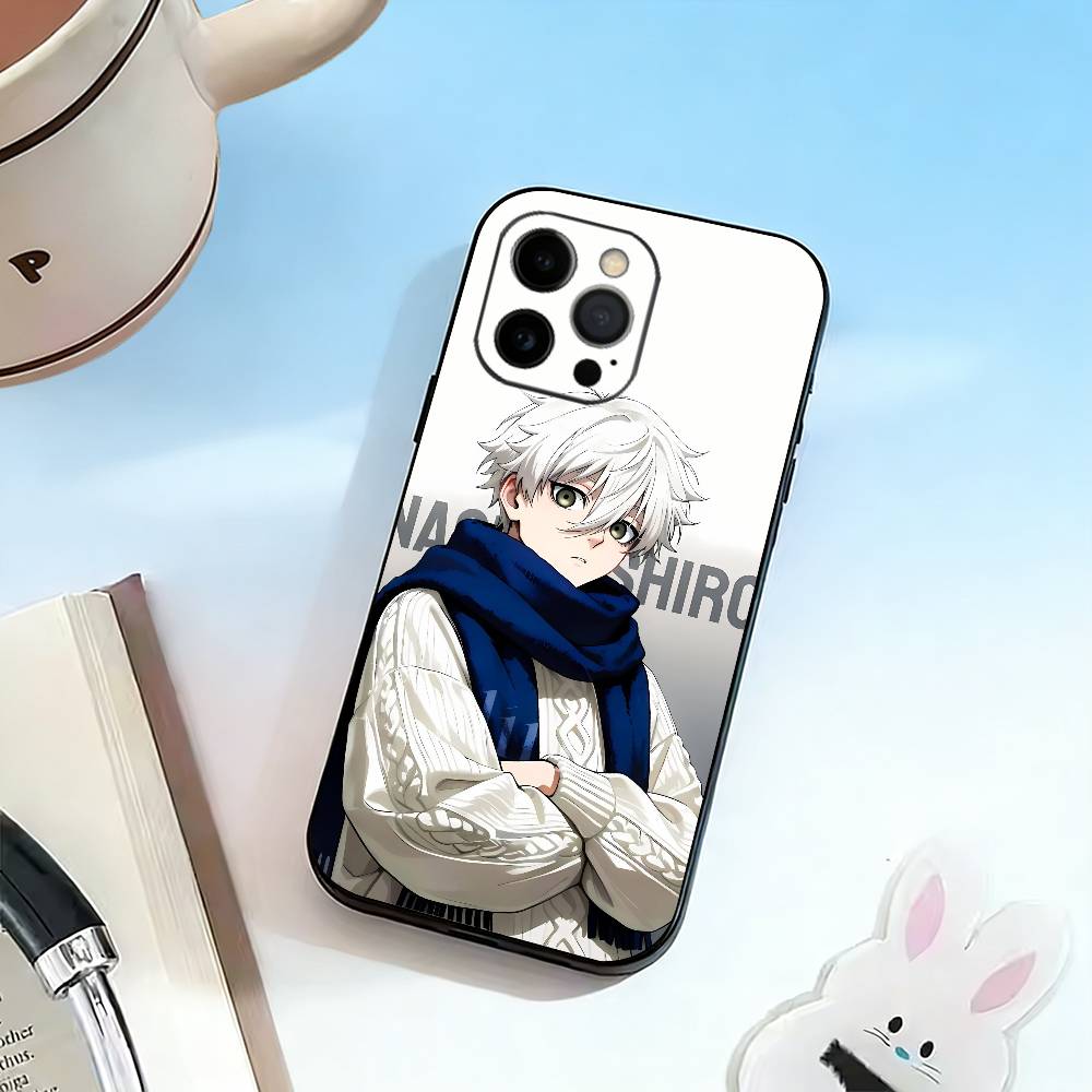 Blue N-Nagi Seishiro Phone Case For iPhone 17, 16,15,14,13,12,11 Plus,Pro Max, Others Soft Black Cover