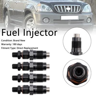 4PCS Fuel Injector 33800-42500 Fit Hyundai D4BH D4BF Pickup H100 Minivan H1