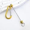 Beads Keychains Bars Charm Blank Beadable Keychains Bars for Jewelry Making